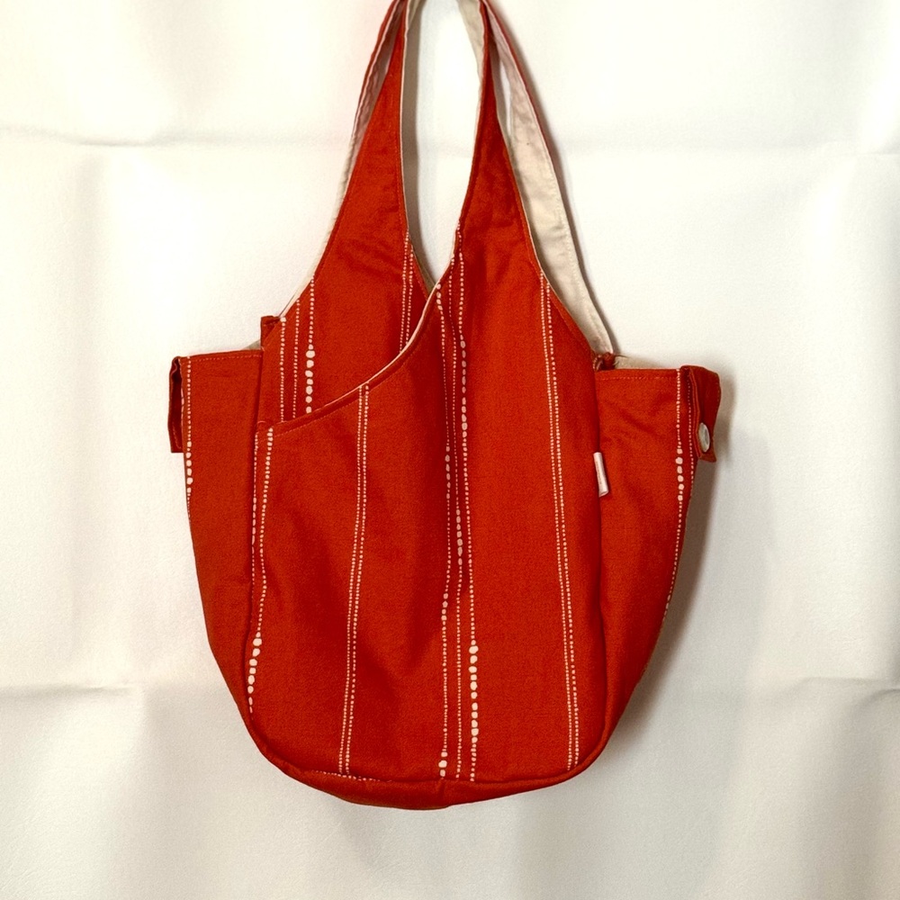 Stylish Red Tote Bag